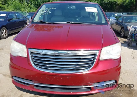 2013 Chrysler Town & Country Touring-L from USA, damaged, VIN 2C4RC1CGXDR596016